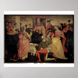 Poster Le jugement de Salomon