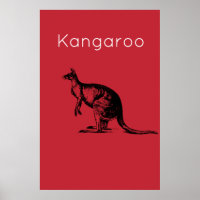 Le Kangourou rouge, art moderne des murs