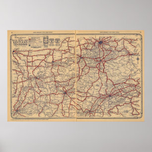 Poster Le Kentucky, Tennessee 3