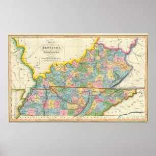 Poster Le Kentucky, Tennessee 4
