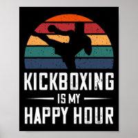 Le kickboxing est mon heure heureuse drôle kick bo