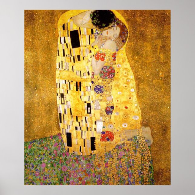 Poster Le Kiss Gustav Klimt (Devant)
