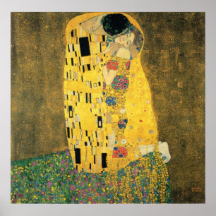 Poster Le Kiss - Gustav Klmit
