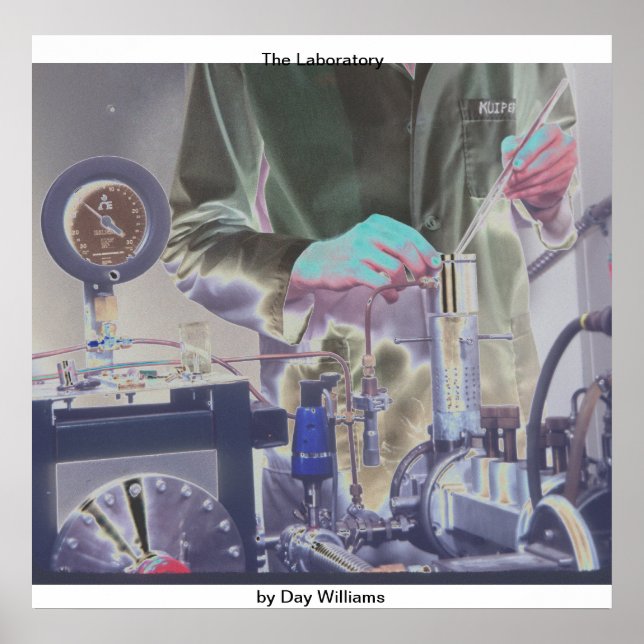 Poster Le Laboratoire (Devant)