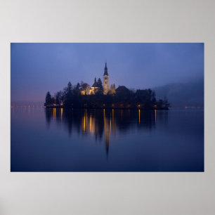 Poster Le lac a saigné la photographie par le cARTerART
