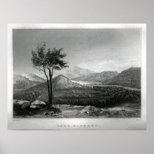 Poster Le lac Schroon