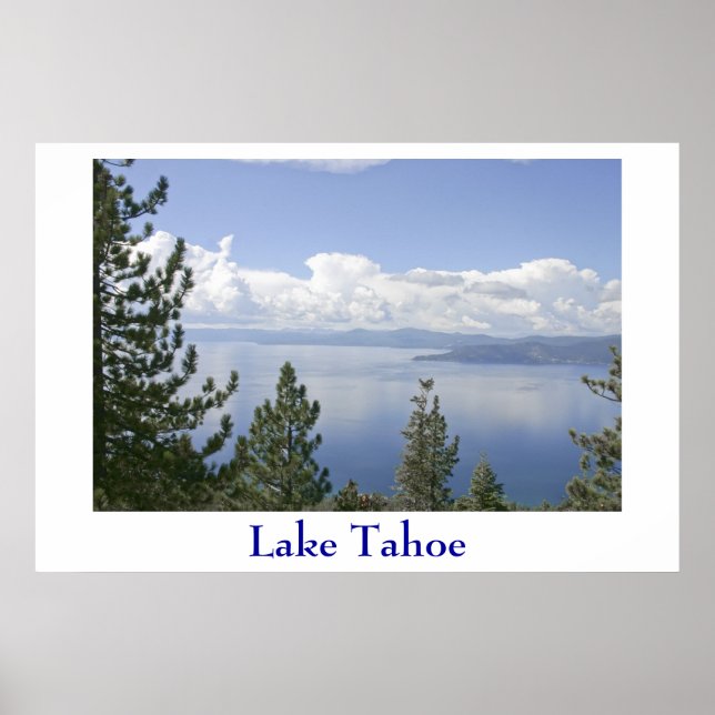 Poster Le lac Tahoe (Devant)