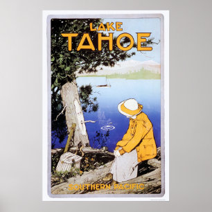 Poster Le lac Tahoe