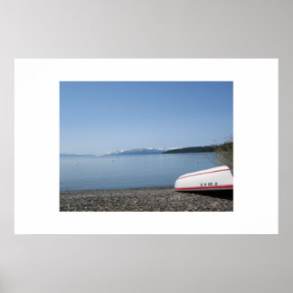 Poster Le lac Tahoe