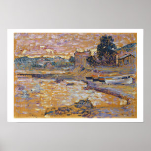 Poster Le Lavandou, c.1908-09 (huile sur la toile)
