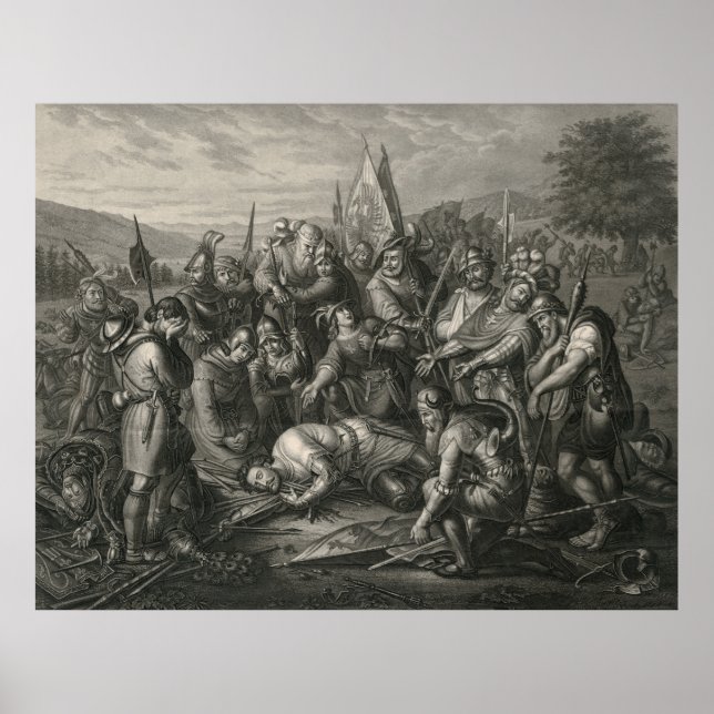 Poster Le légendaire héros suisse Arnold von Winkelried S (Devant)