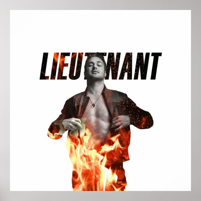 Poster Le lieutenant Kelly Severide de Chicago Fire (Devant)