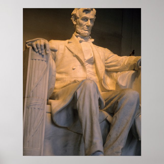 Poster Le Lincoln Memorial à Washington DC. (Devant)