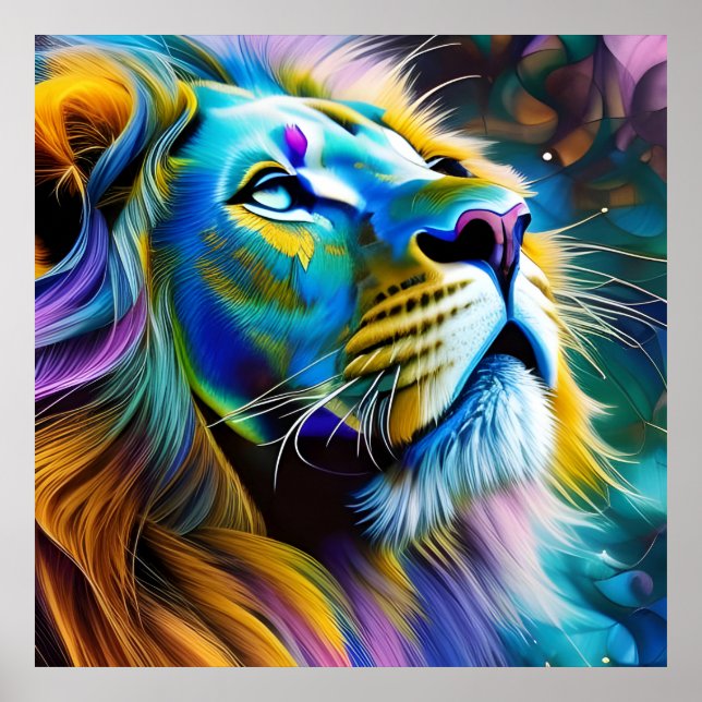 Poster Le Lion, Roi De Tous Les Chats (Devant)