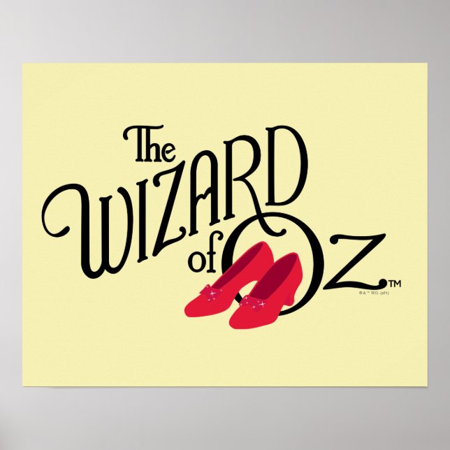 Poster Le Logo Wizard Of Oz™ (Devant)