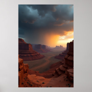 Poster Le long chemin vers le tonnerre