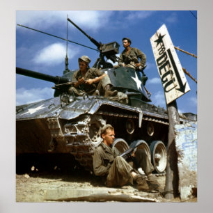 Poster Le long du front de Naktong