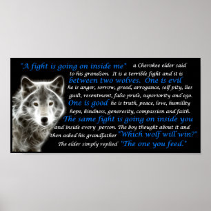 Poster Le loup que vous nourrissez