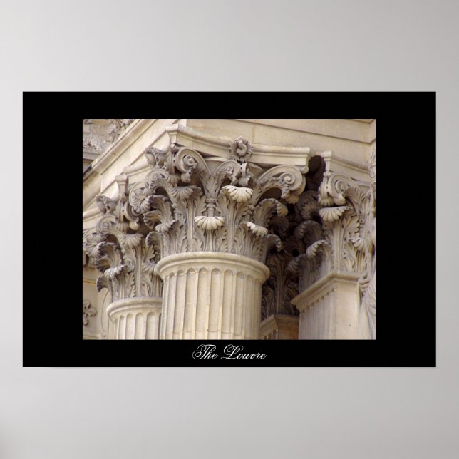 Poster Le Louvre (Devant)