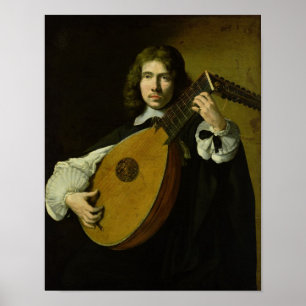 Poster Le Lute-Player