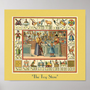 Poster Le magasin de jouets