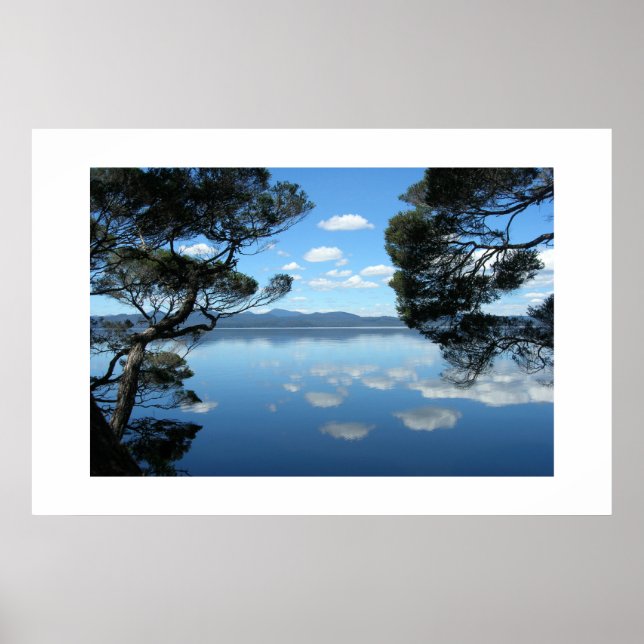 Poster Le magnifique ciel bleu (Devant)