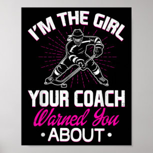 Poster Le maillot de la fille dont votre entraîneur vous