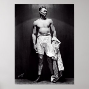 Poster LE MANASSA MAULER - JACK DEMPSEY c. 1920
