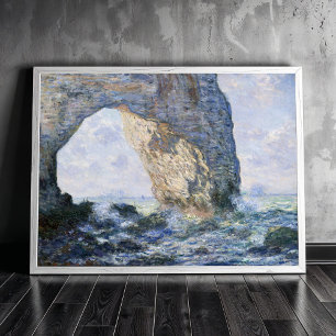Poster Le Manneporte de Claude Monet