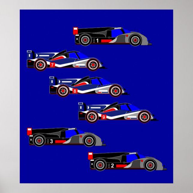 Poster Le Mans 2011 (Devant)