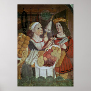 Poster Le marché végétal