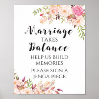 Le mariage bohème floral nécessite un signe d'équi
