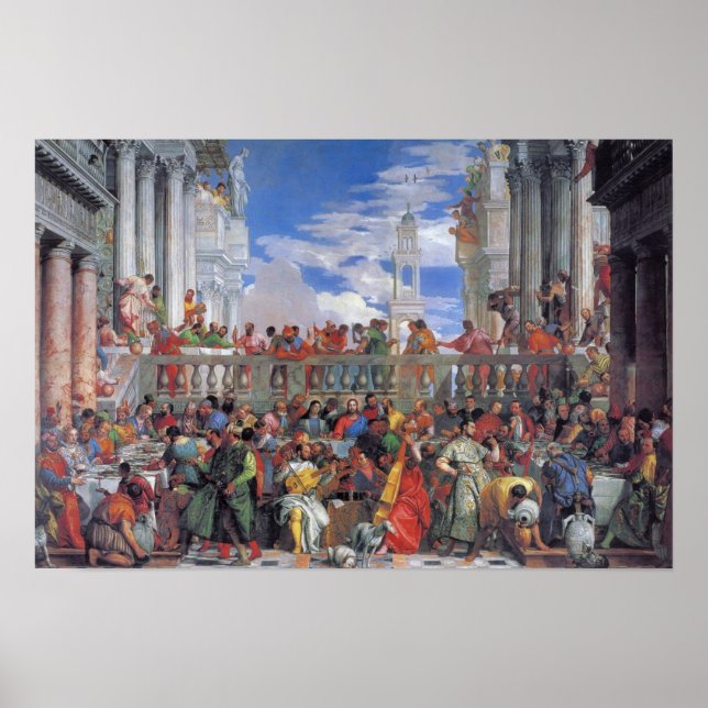 Poster Le Mariage de Cana (Devant)