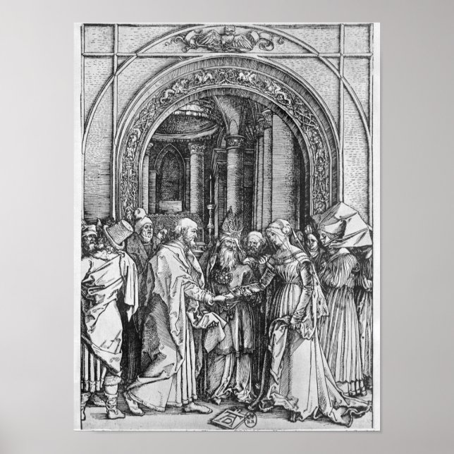 Poster Le mariage de la Vierge (Devant)