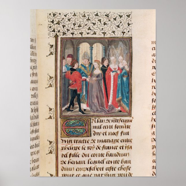 Poster Le mariage de Philippe Auguste Roi de France (Devant)