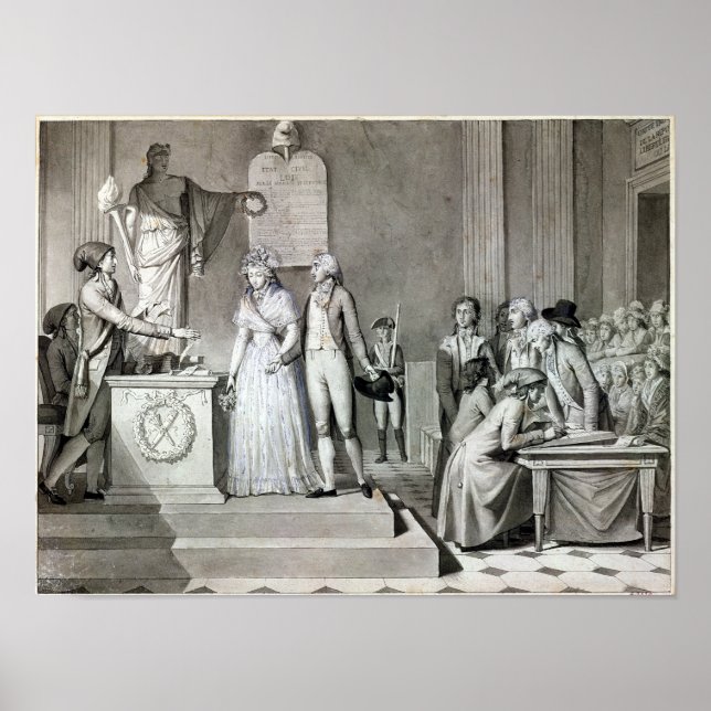 Poster Le mariage républicain (Devant)