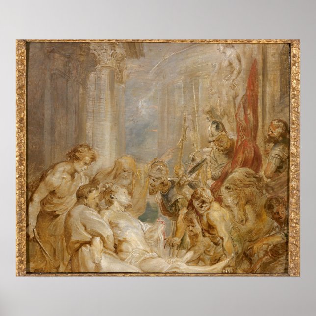 Poster Le martyre de Saint Adrian (Devant)