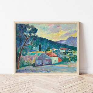 Poster Le Mas à Saint-Tropez   Henri Manguin