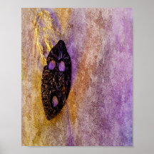 Le masque de la nature sur la plage