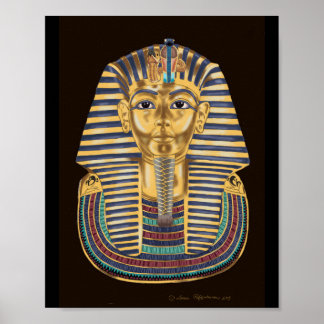 Poster Le Masque d'or de Toutankhamon