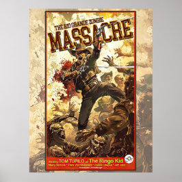Poster Le massacre de Rio Grande Zombie