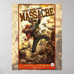 Poster Le massacre de zombies du Rio Grande