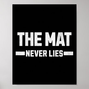 Poster Le Mat N'A Jamais Mensongé Où Les Égos Viennent Mo