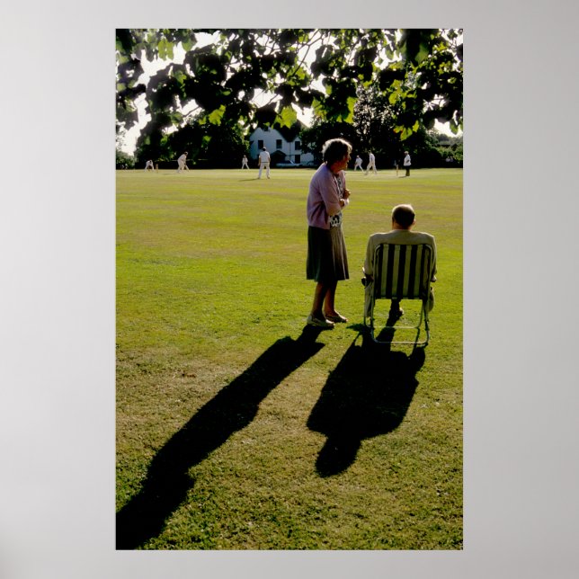 Poster Le match de cricket (Devant)