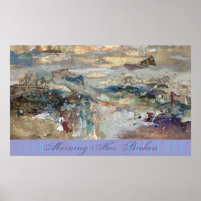 Poster Le matin a cassé l'affiche (Devant)