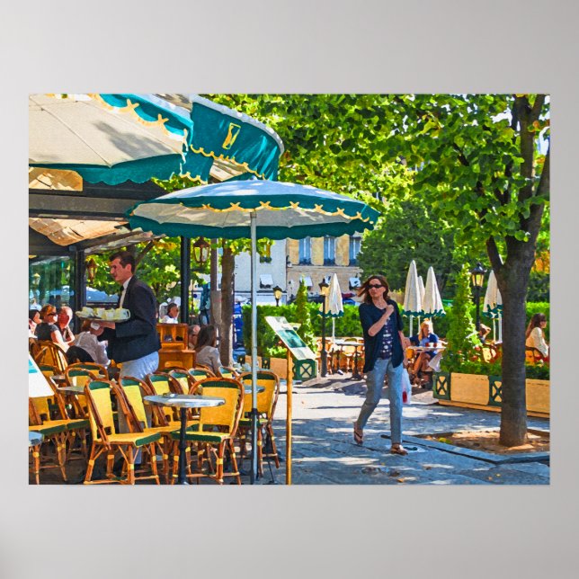 Poster Le matin parisien. (Devant)