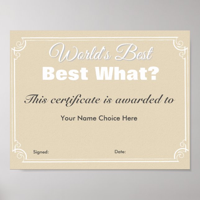 Poster Le meilleur du monde (Devant)