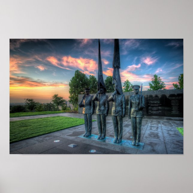 Poster Le mémorial de la Force aérienne (Devant)