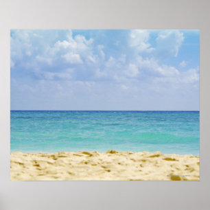 Poster Le Mexique, Playa del Carmen, paysage marin 4
