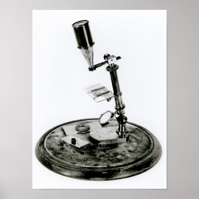 Poster Le microscope de Darwin (Devant)